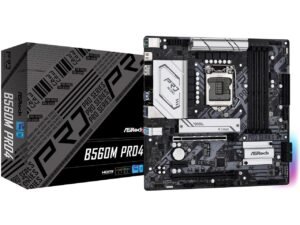 Genuine ASRock B560M PRO4 LGA1200 Micro ATX Motherboard