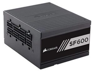 Best Corsair SF600 600 Watt 80 PLUS Gold Certified High Performance SFX PSU CP 9020105 UK