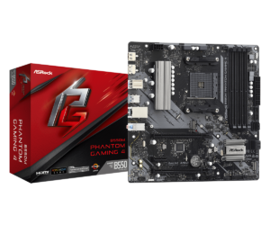 Genuine ASROCK B550M Phantom Gaming 4 Motherboard